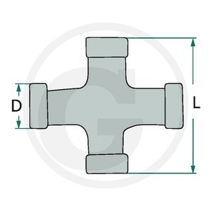 Cruce cardan 50X133 RABA