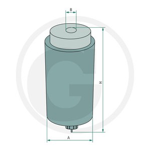 Filtru motorina 26560145 Perkins