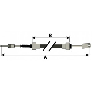 Cablu ambreiaj Fiat 5111878, 5102697, 5102753, 5120397