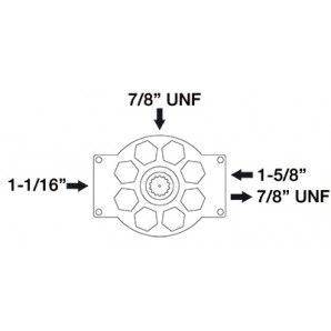 Pompa hidraulica John Deere 50cm3 AR94660, RE13377, AR56160, AR101807