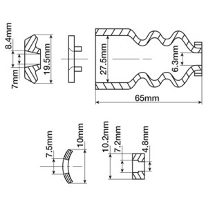 Kit reparatii pompa ambreiaj K964572, 64677633