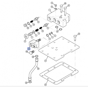 Solenoid Case, New Holland 349295A1