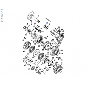 Simering Case IH 3145061R92, Ø 90X130X13 mm