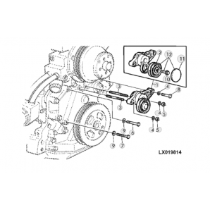 Intinzator curea John Deere AL111330