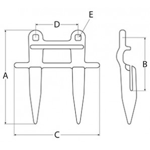 Deget dublu Claas 519600