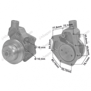 Pompa apa John Deere RE546935, AR92416, AR92417, RE24845, RE26327