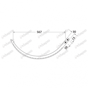 Ac presa aluminiu Welger AP41, AP40R, 1110220812