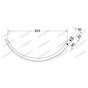 Ac presa balotat Welger 1122220401 aluminiu