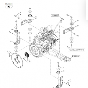 Amortizor CNH 87713744