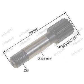 Ax planetar Z16/35 Case IH 1961770C1