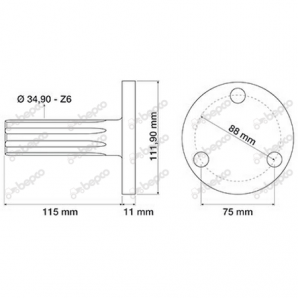Ax priza putere 4983660 Fiat