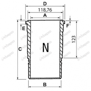 Camasa motor Case IH J919937