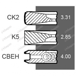 Segmenti Case IH J802429 Ø114 mm