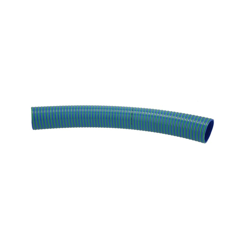 Furtun vidanja din PVC albastru/verde 4"