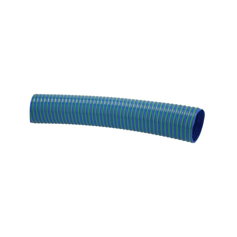 Furtun vidanja din PVC albastru/verde 6" 6m