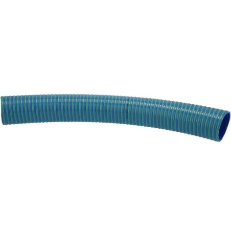 Furtun vidanja din PVC albastru/verde 4 3/4"