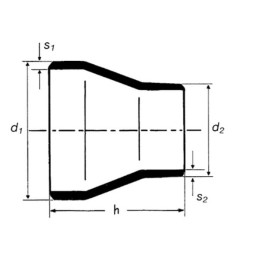 Piesa reductie 133x114.3mm